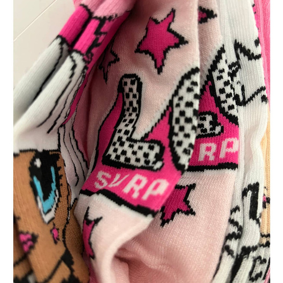 LOL Surprise No Show Socks 6 Pairs 4-10 Size Large - Picture 6 of 8
